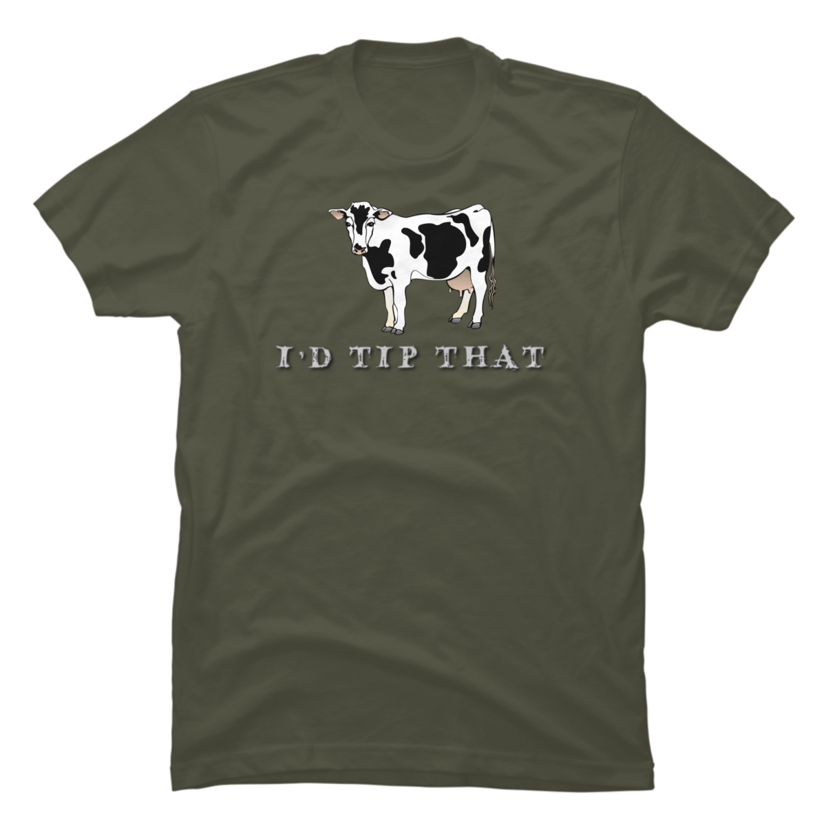 cow tipping tshirt